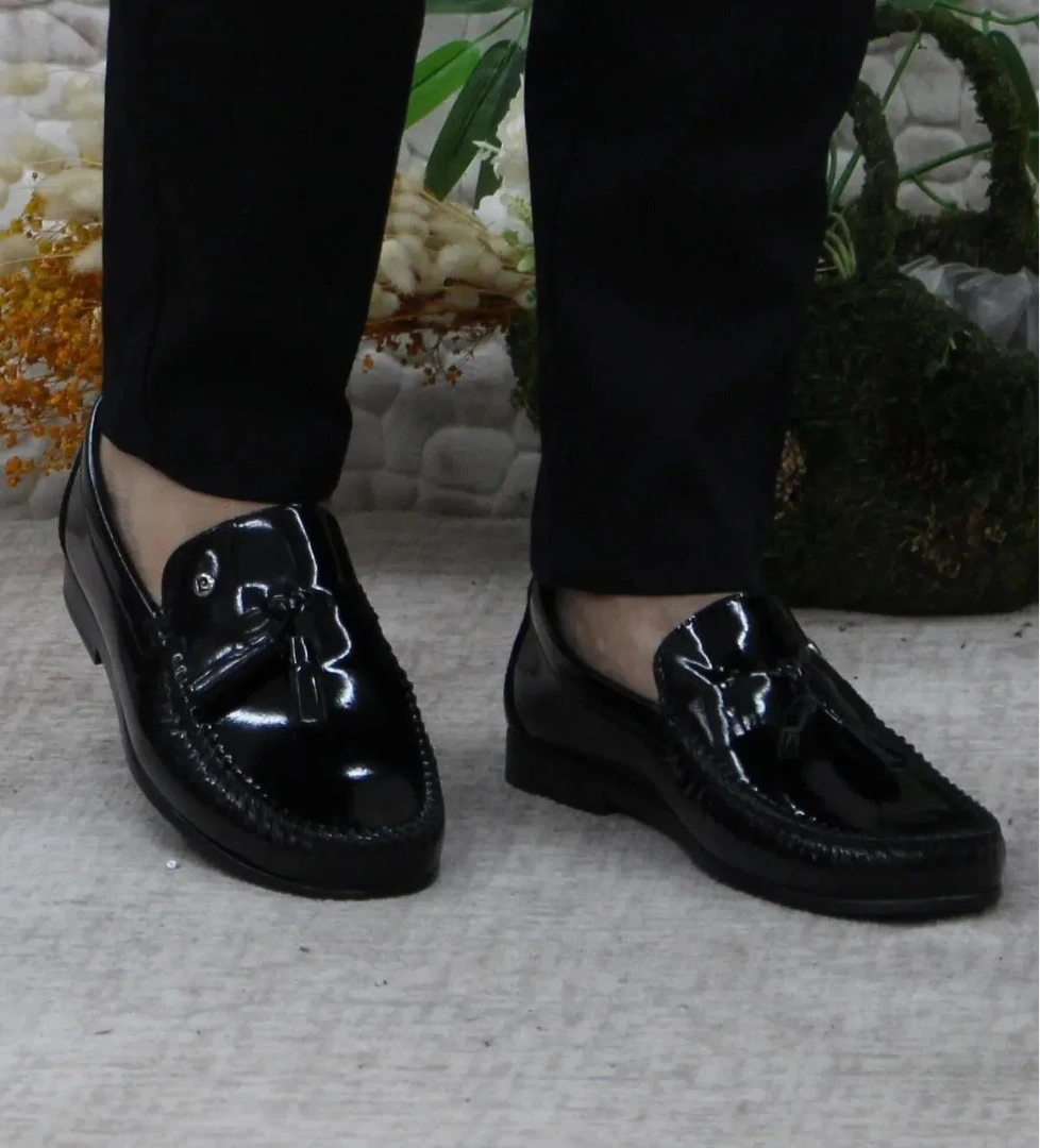 Pierre Cardin Pc Loafer Erkek Rugan Babet Ayakkabı 25101 model görseli