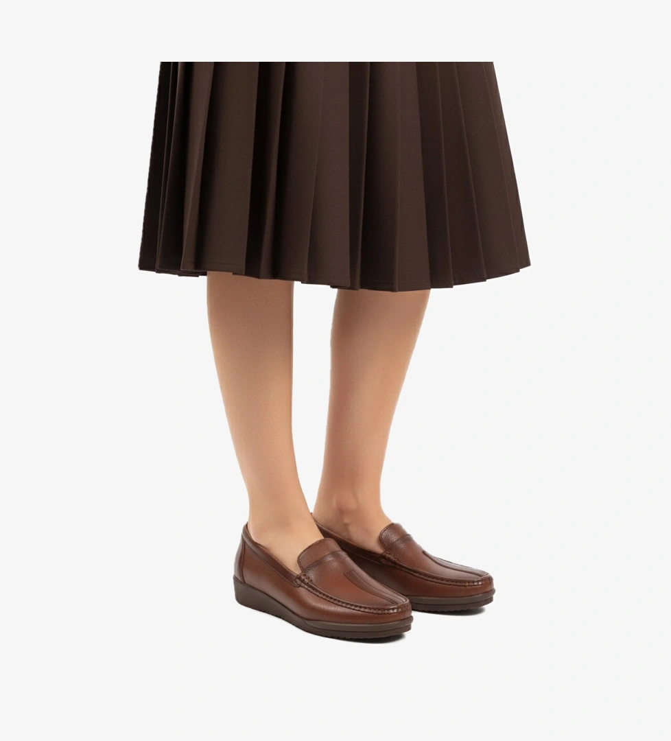 Aspor Taba Anatomik Kadın Casual Ayakkabı