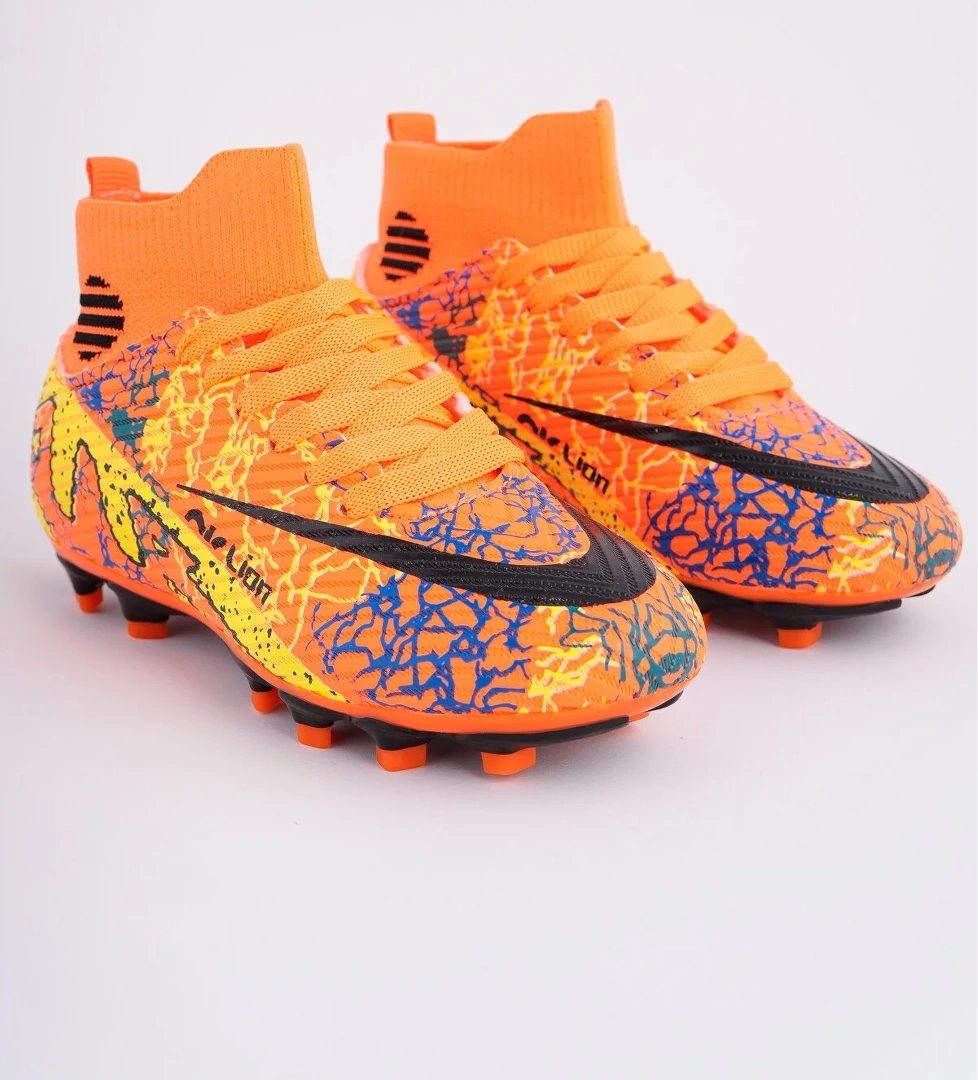 6501 KRAMPON ÇORAPLI BİLEKTEN SARMALI ÇİVİSİZ ERGONOMİK ESNEK FUTBOL KRAMPON AYAKKABI