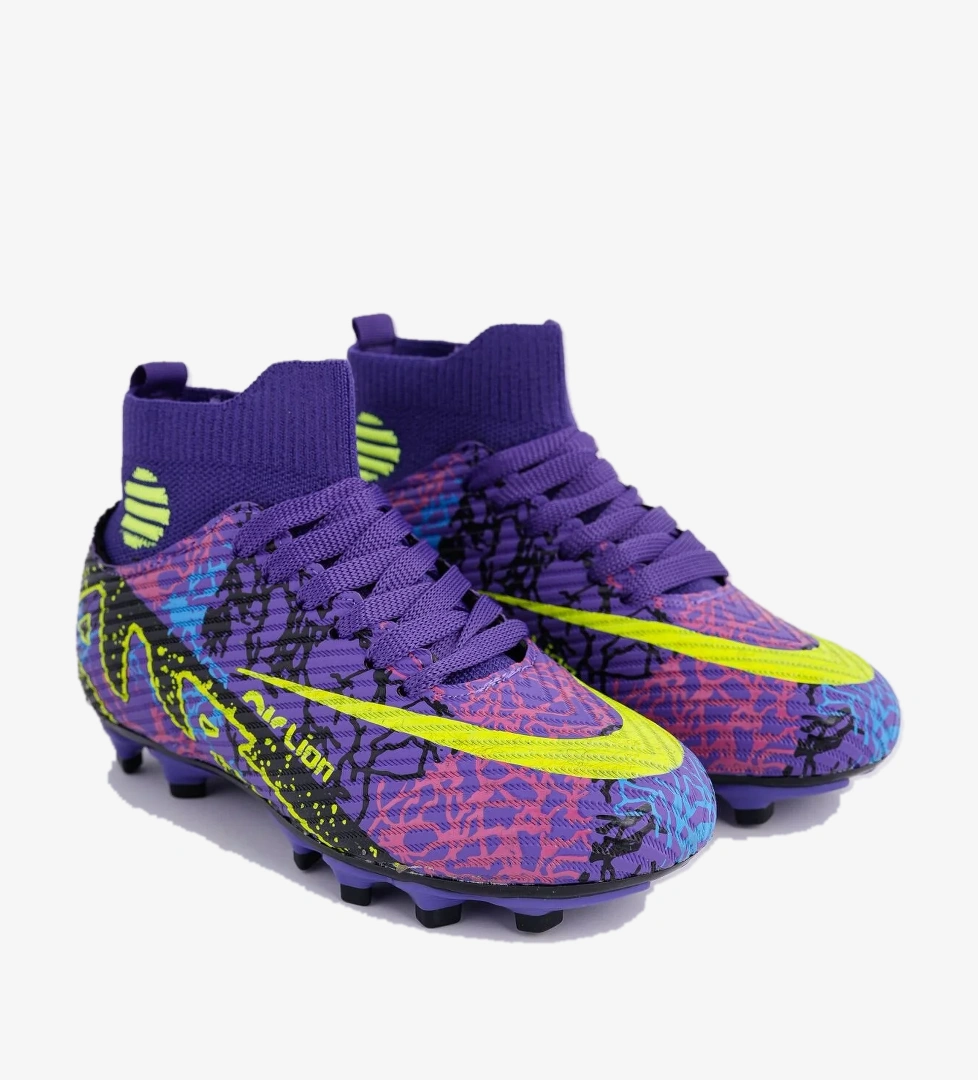 6501 KRAMPON ÇORAPLI BİLEKTEN SARMALI ÇİVİSİZ ERGONOMİK ESNEK FUTBOL KRAMPON AYAKKABI