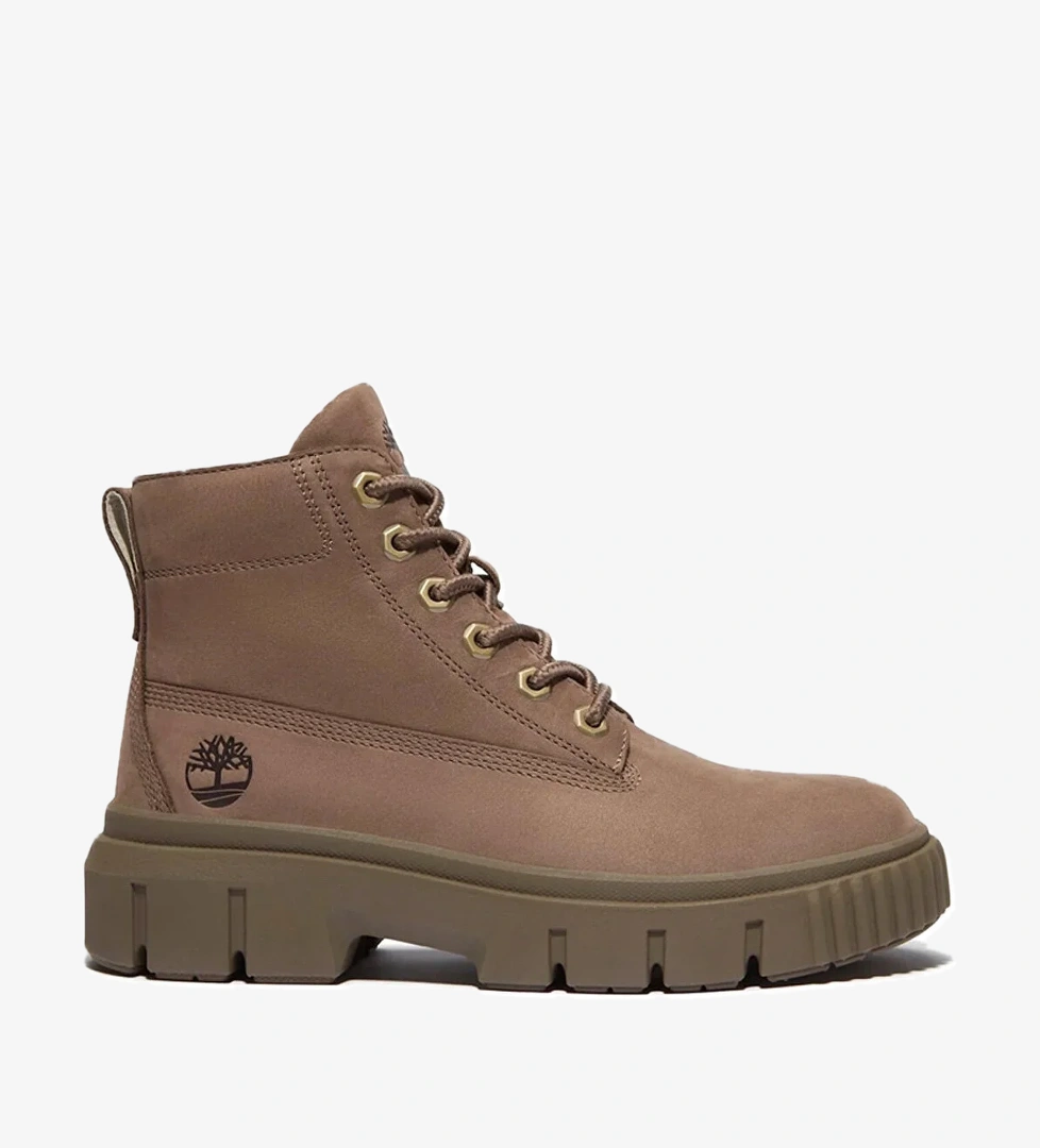 Timberland Greyfield Mid Lace Up Kahverengi Kadın Outdoor Bot model görseli