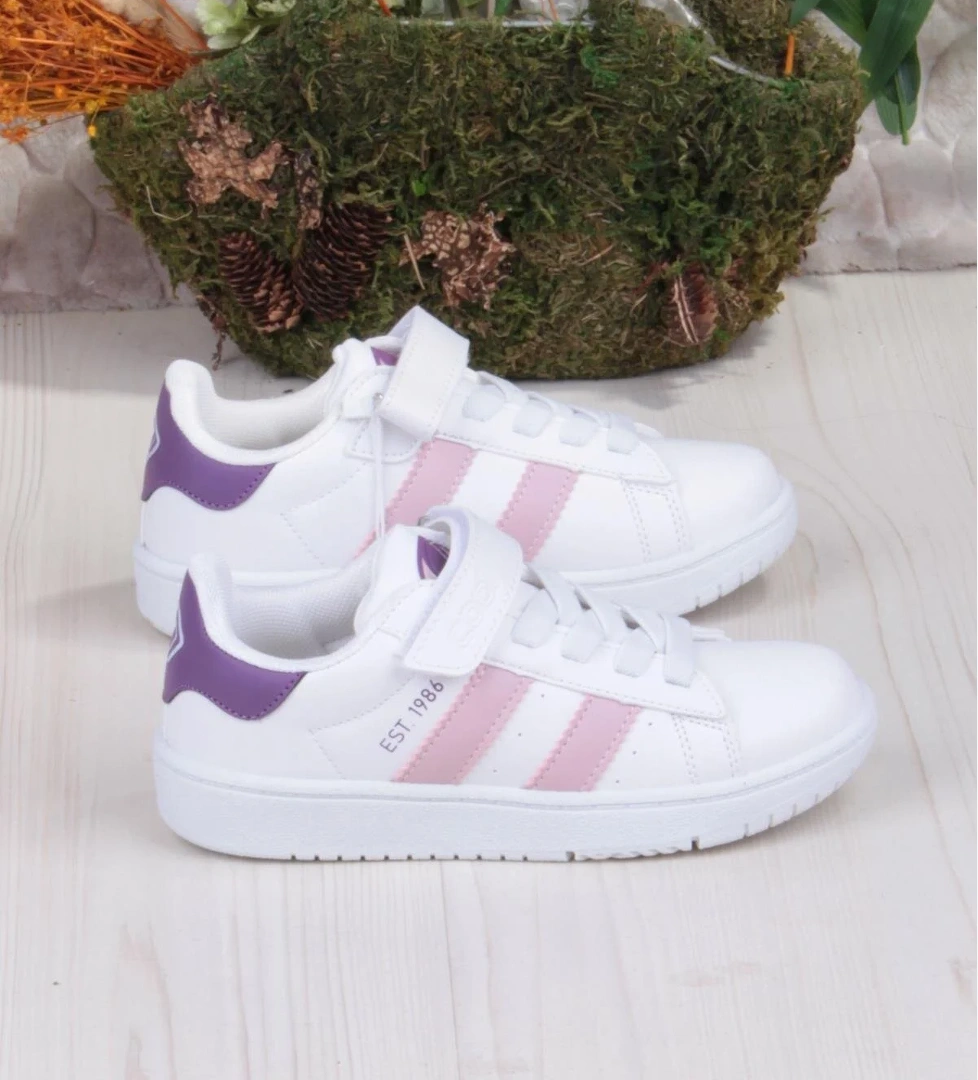 Cool Cooper Rahat Esnek Sneaker Kız Çocuk Spor Ayakkabı - Görsel 1