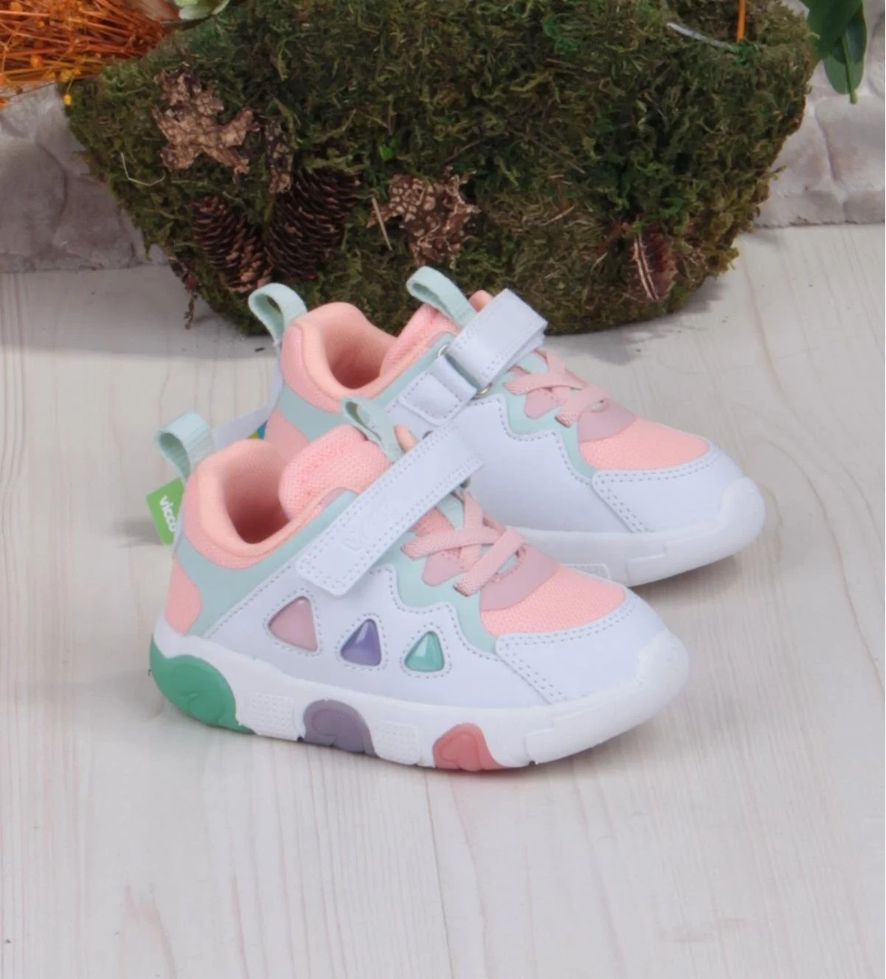 Vicco 346.B25K.209 Phonex Pudra Işıklı Kız Çocuk Ayakkabı model görseli