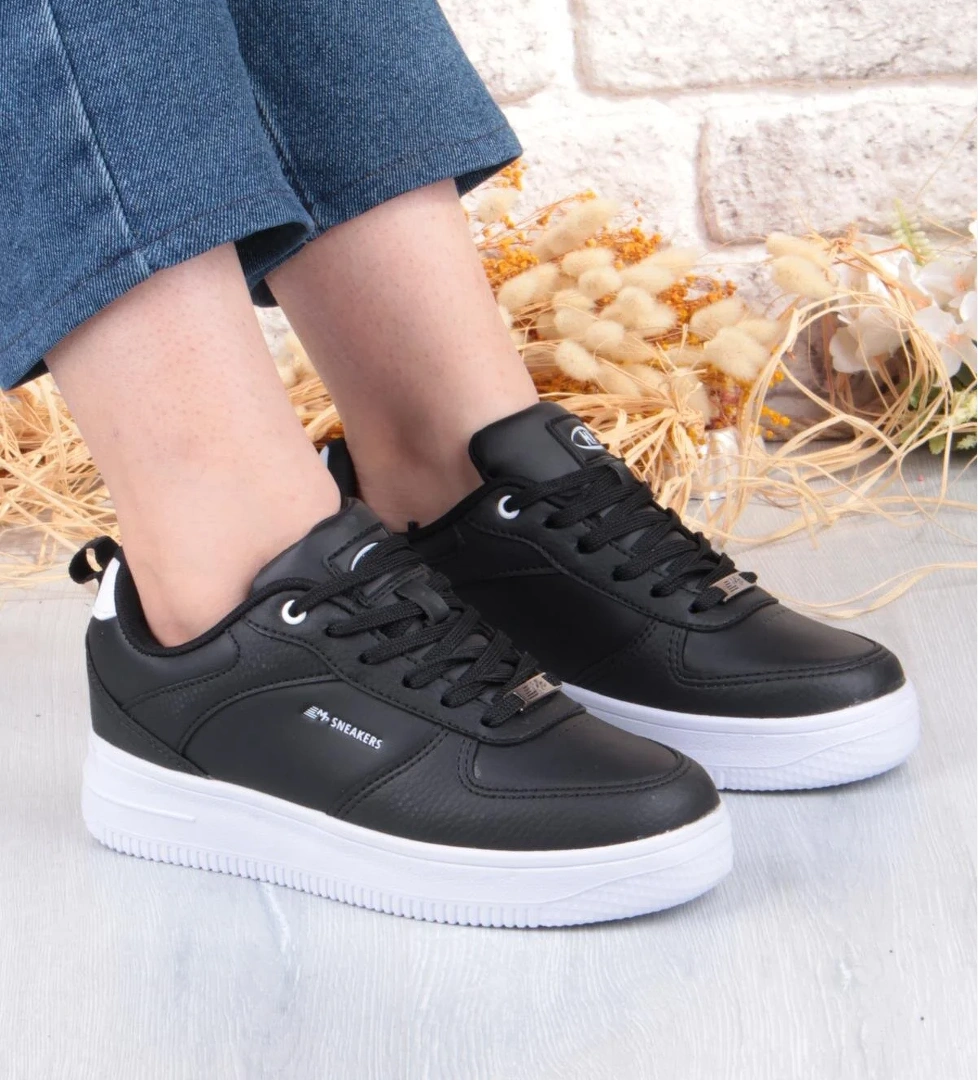 252 6049 Rahat Hafif Orijinal Ürün Kadın Sneaker Spor Ayakkabı - Görsel 1