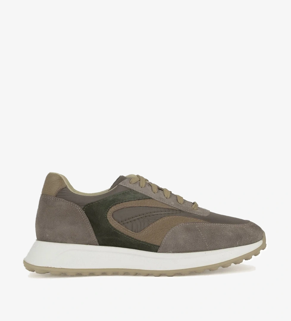 Erkek Hakiki Deri Sneaker 1531026Z313 Taupe