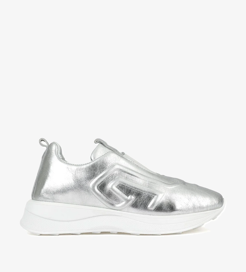 Kadın Hakiki Deri Sneaker 1531050Z26802480PK Gümüş