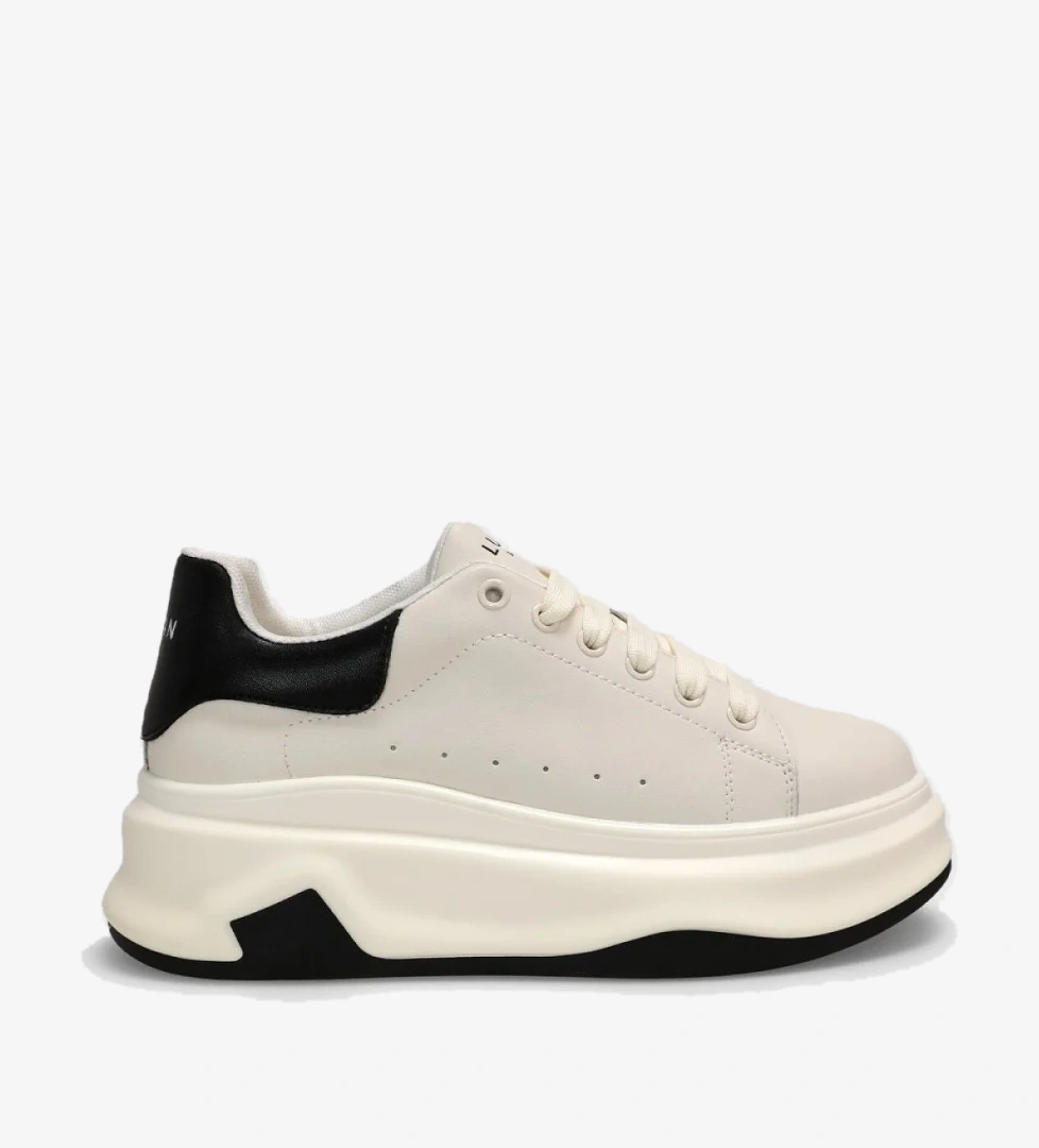 Lufian Lufıan Aprıl Ecru Deri Unisex Spor Ayakkabı 121230028 model görseli