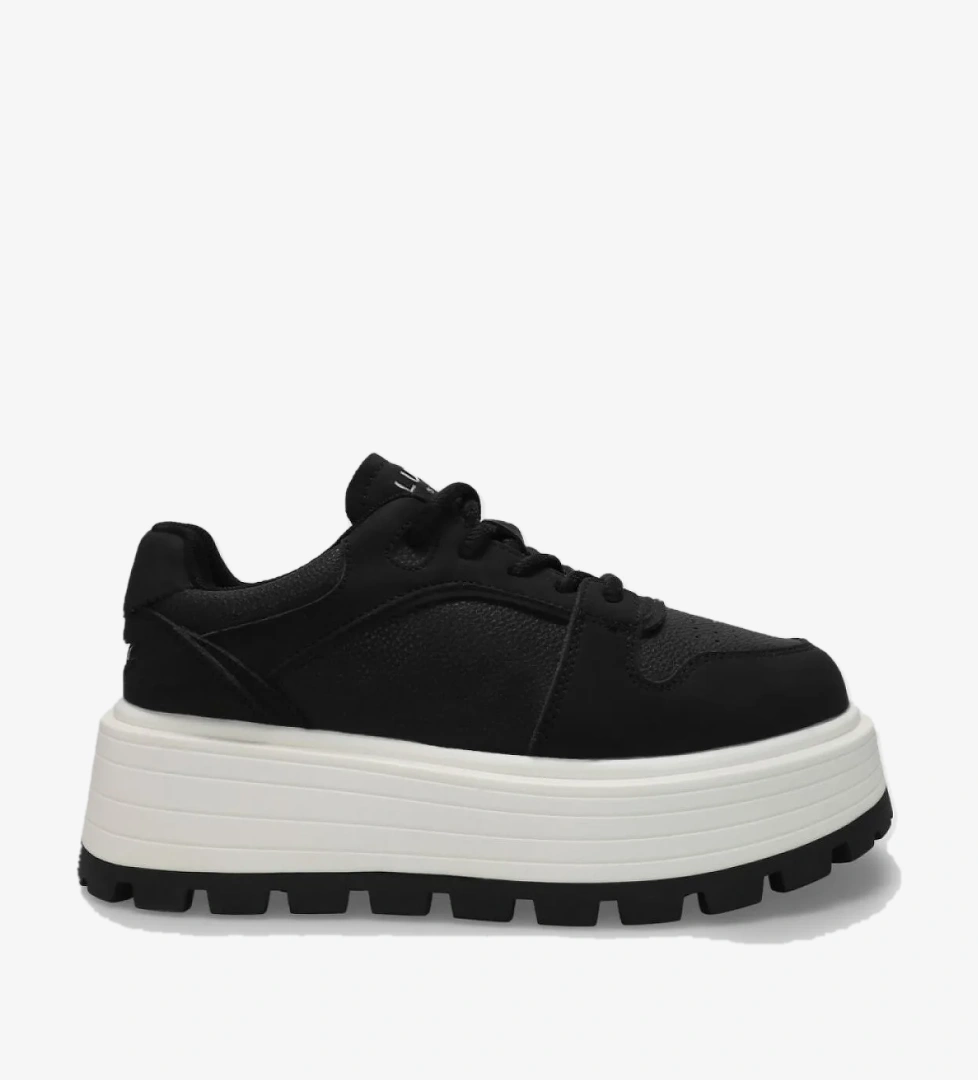 Lufian Lufıan Alıce Siyah Deri Unisex Spor Ayakkabı 121230026 model görseli