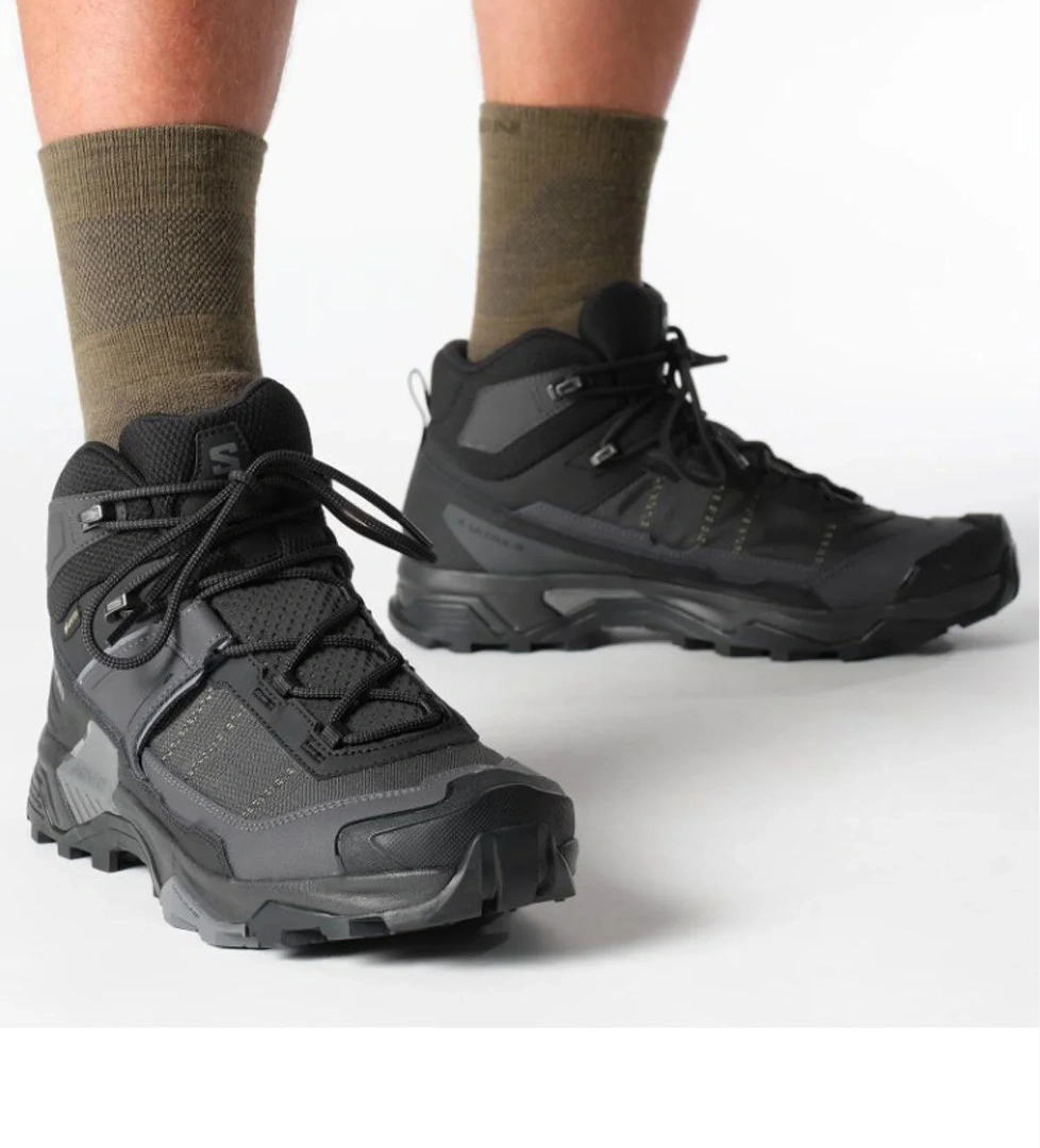 Salomon X Ultra 5 Mid Gore-tex Erkek Siyah Bot model görseli