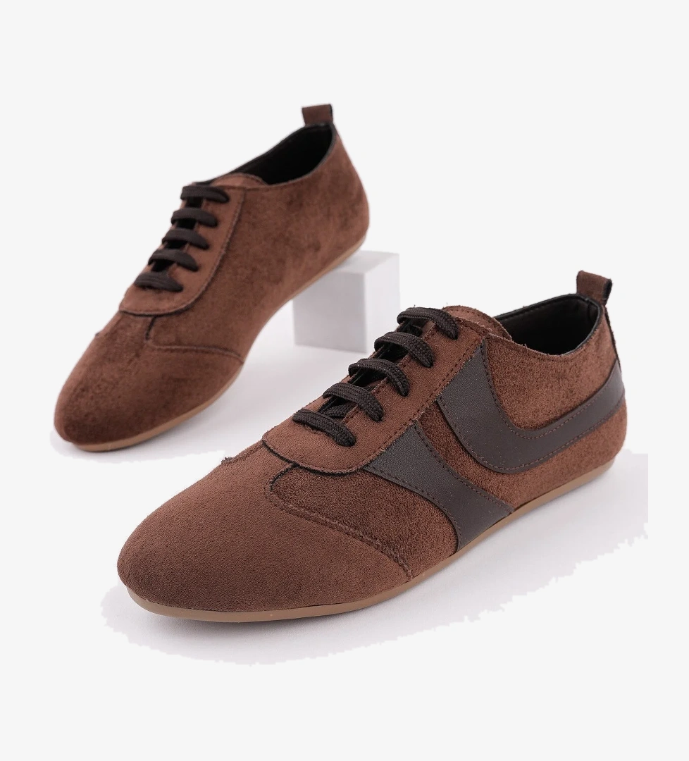 VİBE Bağcıklı Günlük Kadın Sneaker Spor Ayakkabı