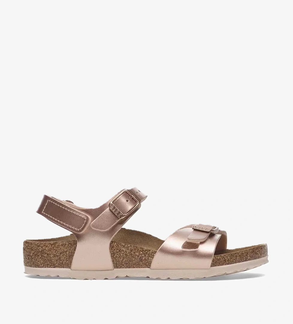 Rio Kids BF Electric Metallic Çift Bantlı Çocuk Sandalet - Görsel 1