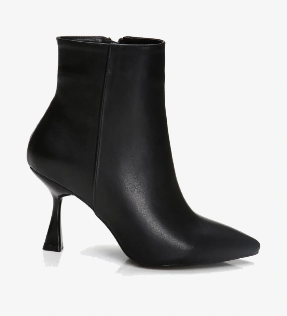 Siyah Kadın Topuklu Bot - Görsel 1