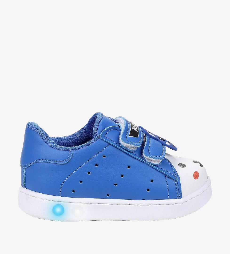 Kiko Kids Bart Cırtlı Işıklı Erkek Bebek Spor Ayakkabı model görseli