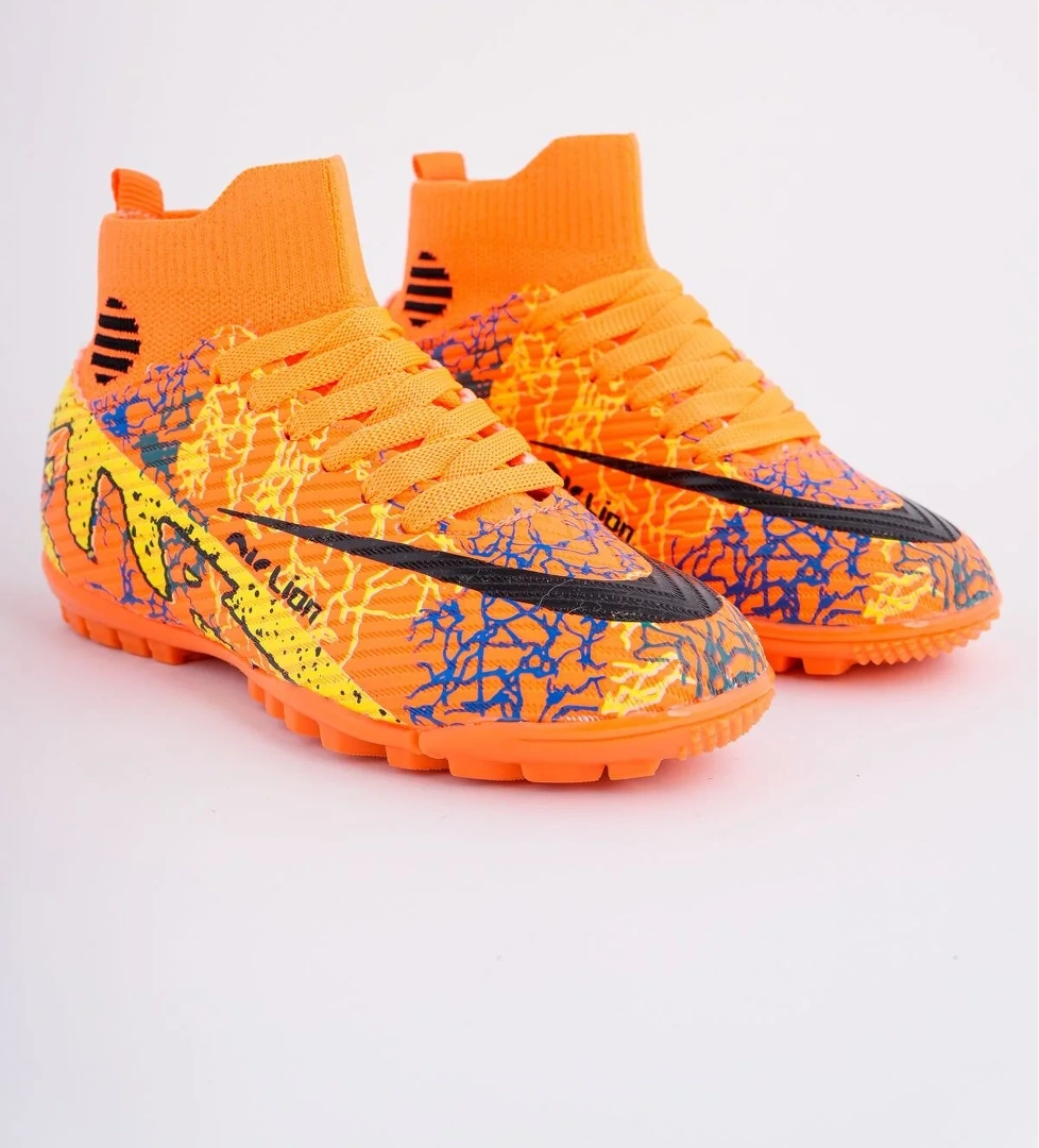 501 HALI SAHA ÇORAPLI BİLEKTEN SARMALI ÇİVİSİZ ERGONOMİK ESNEK FUTBOL HALI SAHA AYAKKABI