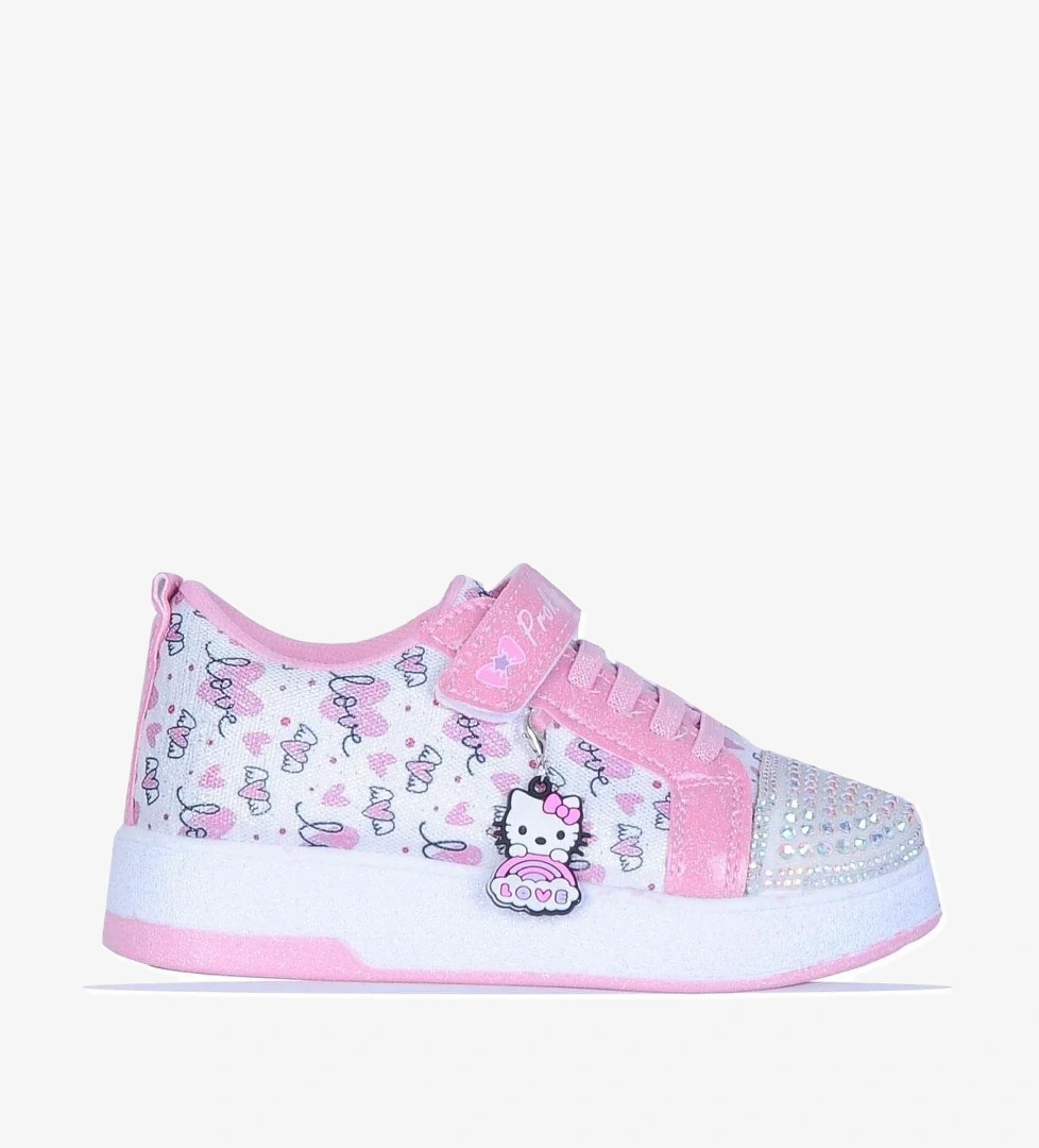 Pr-4004 Bebekli Kız Çocuk Spor Ayakkabı