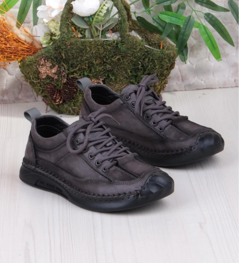 Guja Healer Rahat Esnek Yanlardan Tabana Dikişli Erkek Ayakkabı model görseli