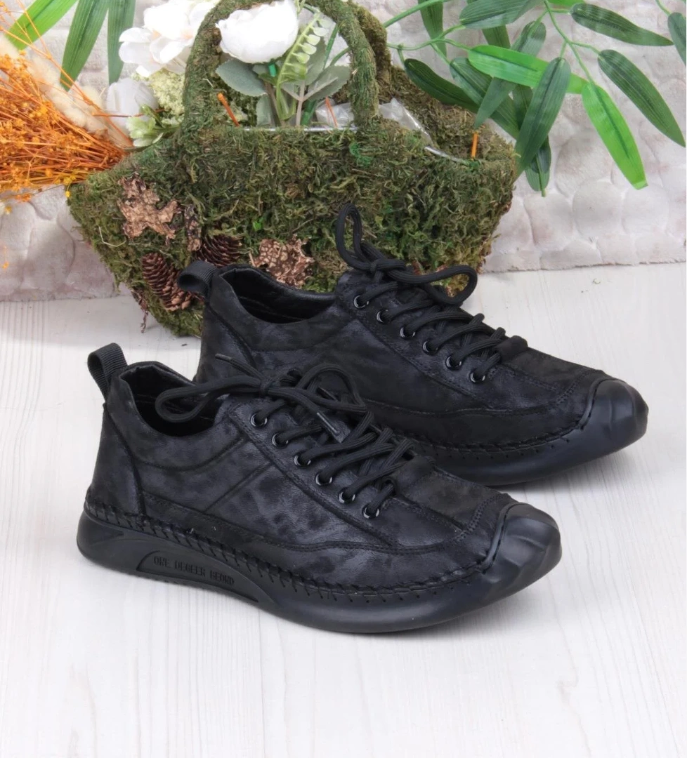 Healer Rahat Esnek Yanlardan Tabana Dikişli Erkek Ayakkabı