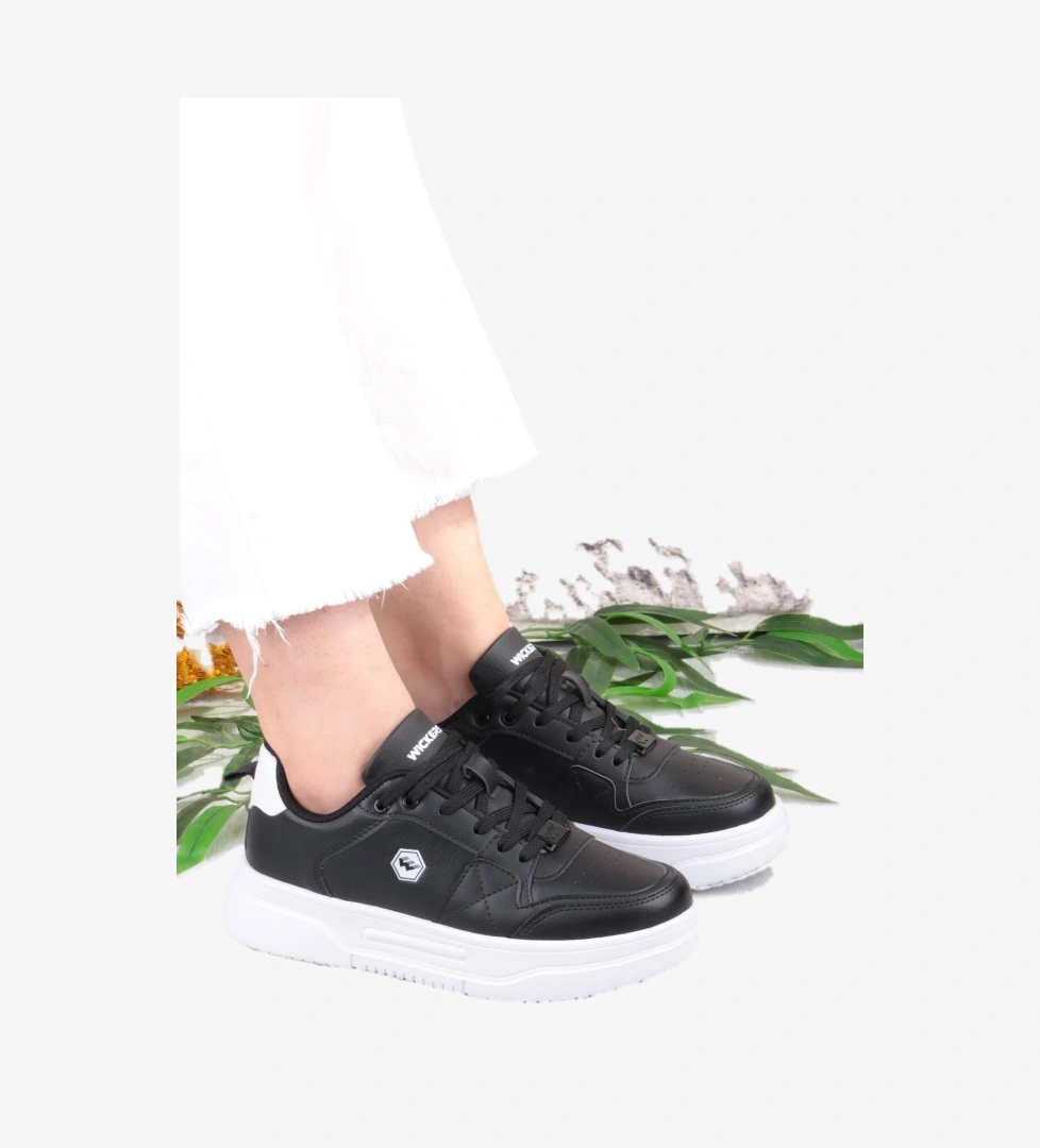 2933 Wks Rahat Hafif Kalın Taban Kadın Spor Ayakkabı - Görsel 1