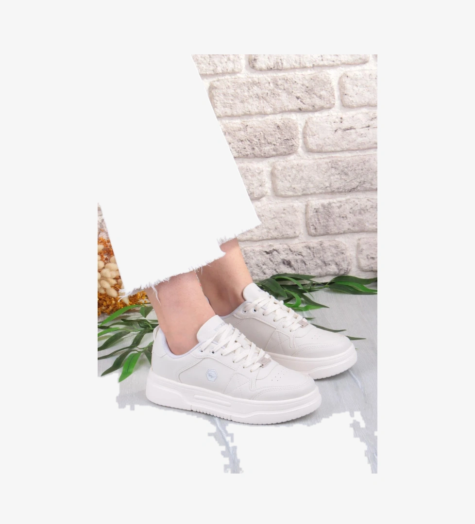 2933 Wks Rahat Hafif Kalın Taban Kadın Spor Ayakkabı