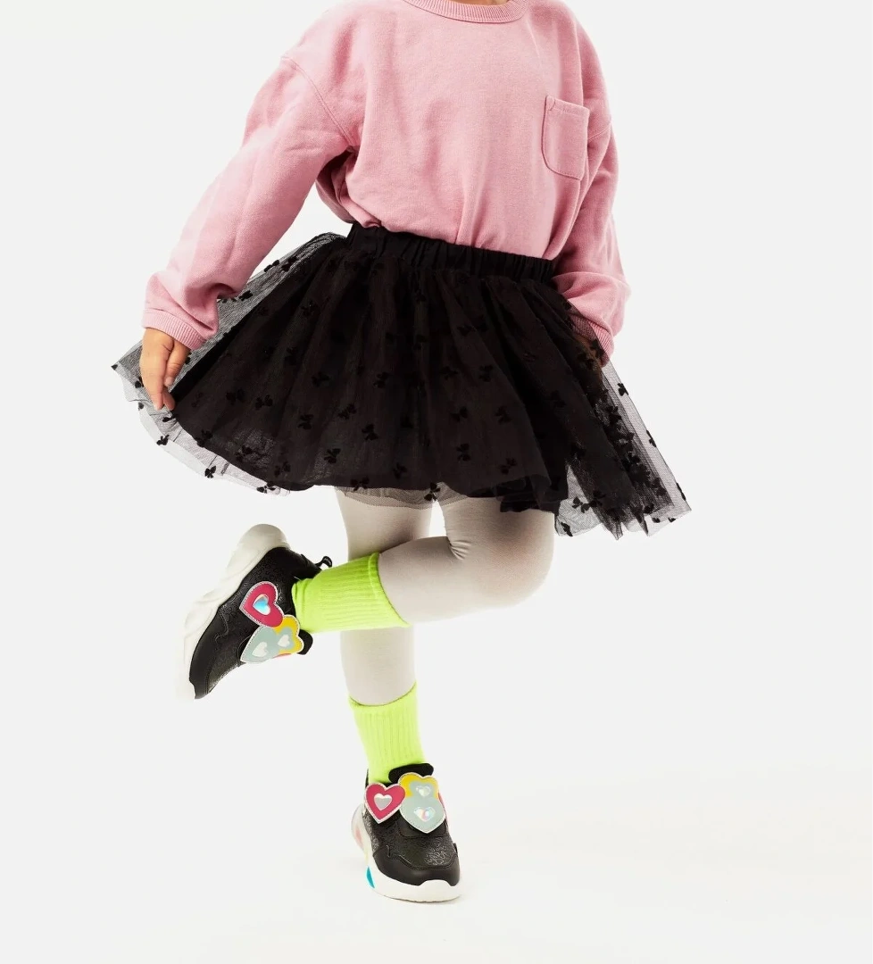 Lovely Kız Çocuk Işıklı Spor Sneaker Ayakkabı - Görsel 1