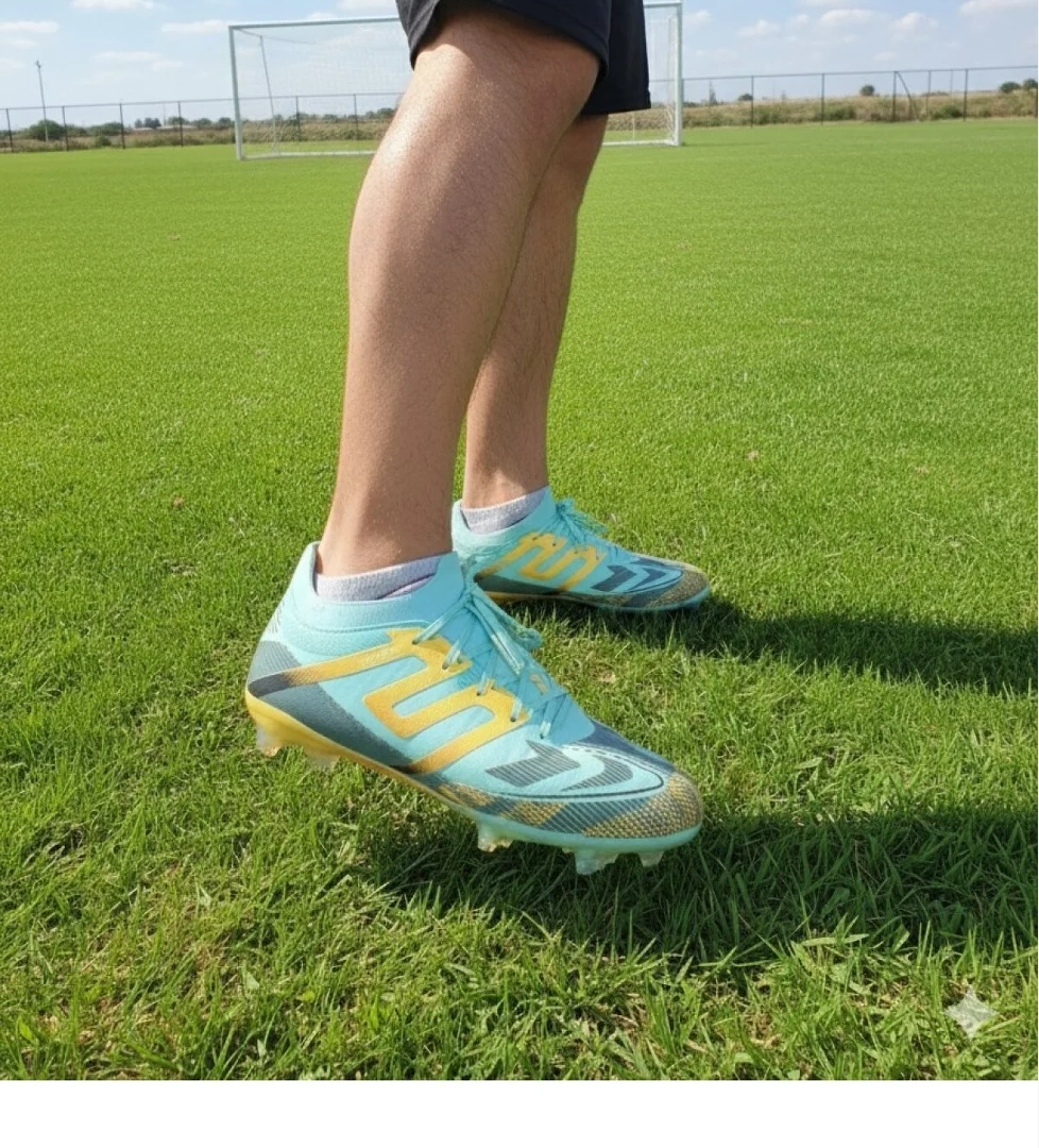 Yarı Prof. Hologram Taban Çoraplı Super Mercury Krampon Ayakkabı - Görsel 1