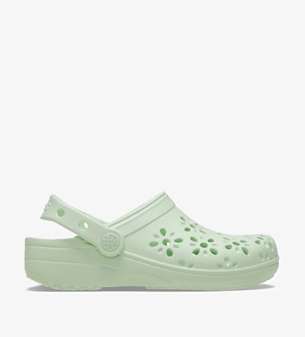 Classic Floral Cut Out Clog Kız Bebek Terlik 210944