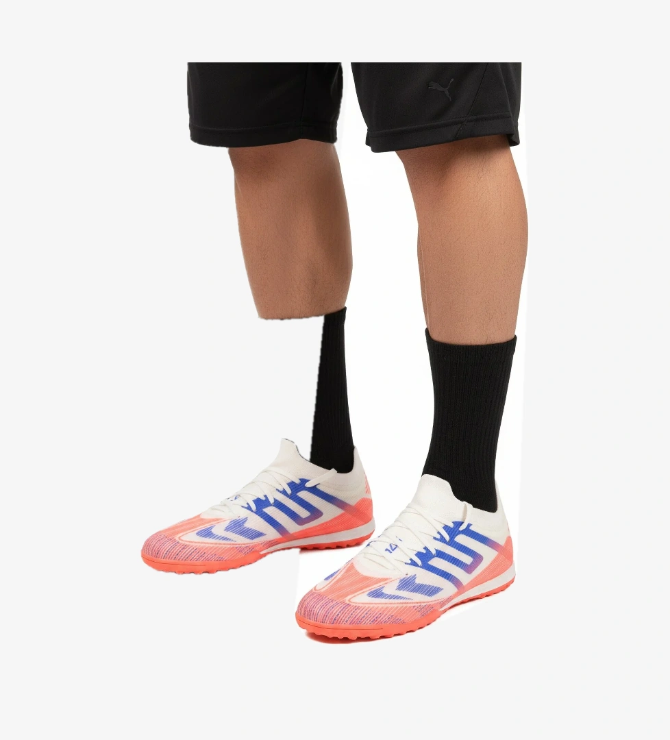 Beyaz Bağcıklı Erkek Halı Saha Ayakkabısı MH-252-149 M