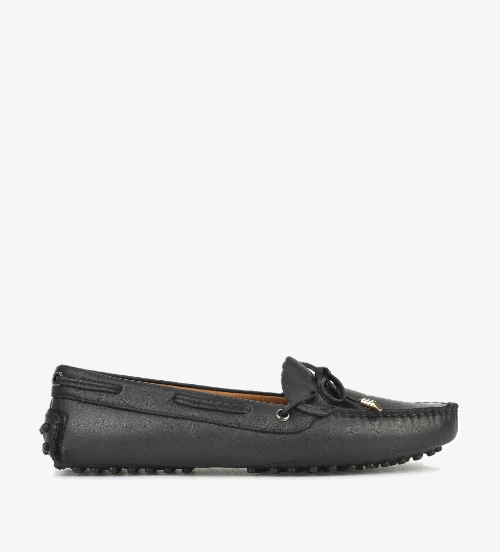 Kadın Hakiki Deri Ayakkabı 1511030Z361 Siyah