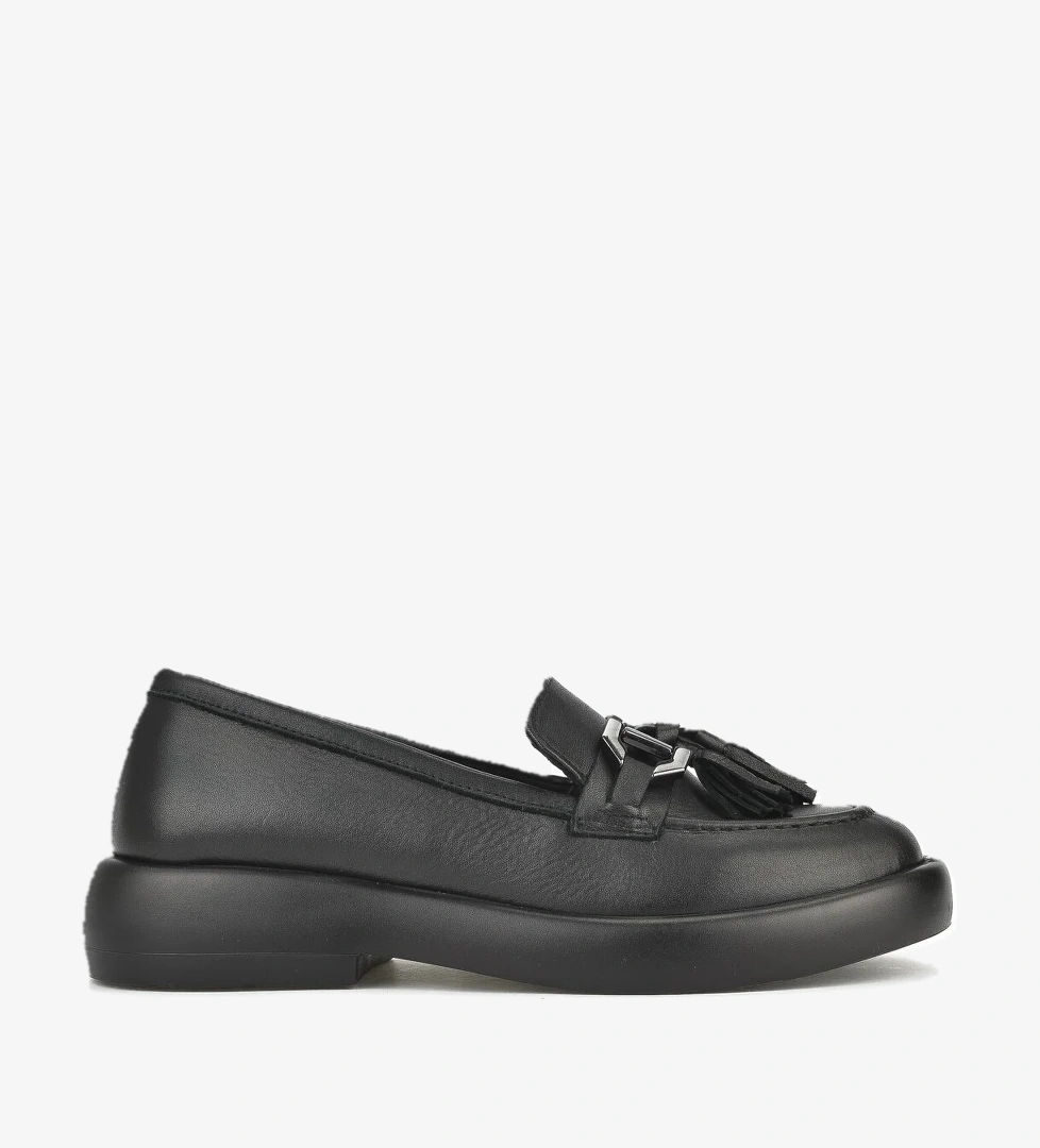 Ziya Kadın Hakiki Deri Ayakkabı 1531050Z26102309K Siyah model görseli