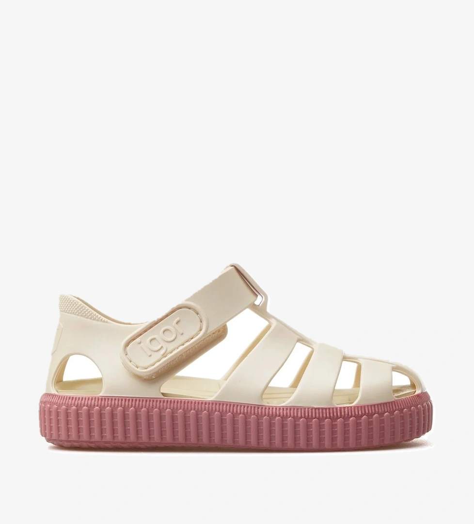 Igor Nıco Marfıl Kaydırmaz Taban Çocuk Sandalet 25y S10323 model görseli