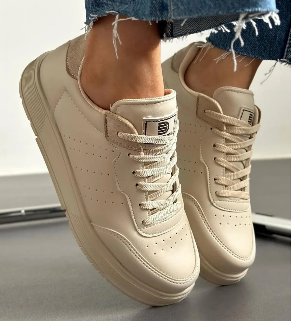 158 Günlük Rahat Taban Kadın Spor Ayakkabı - Görsel 1