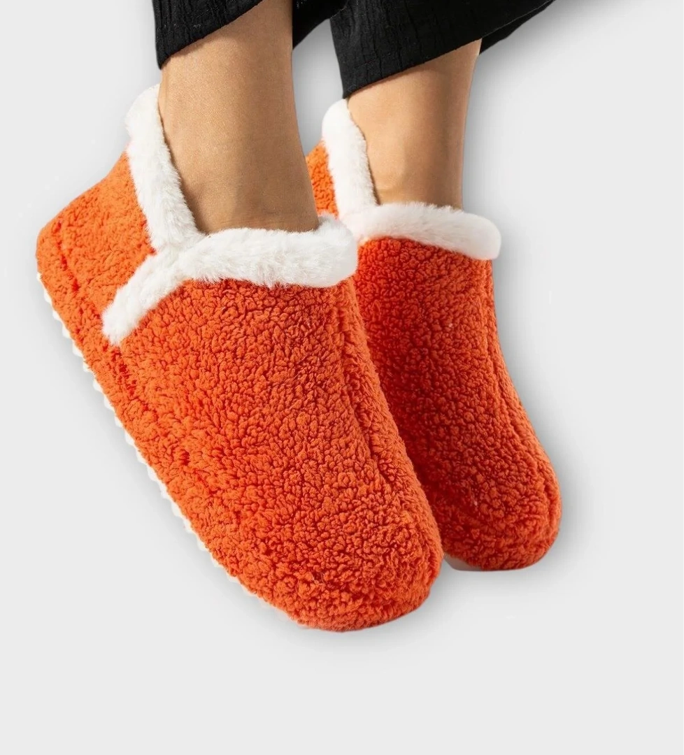 Kadın Panduf | Ev Botu | Ev Ayakkabısı Eva Kalın Hafif Kaymaz Taban TURUNCU