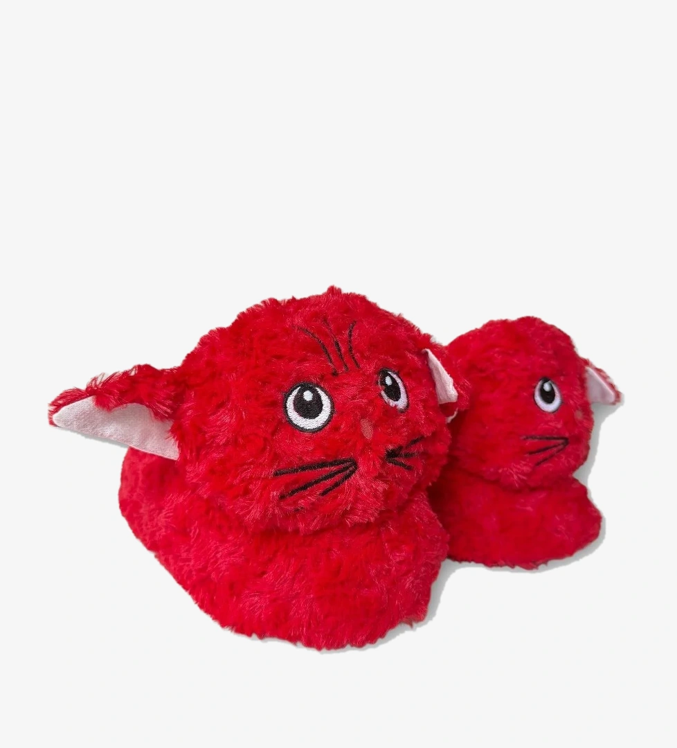 Liger Kadın Sevimli Kedi Figürlü Peluş Panduf model görseli