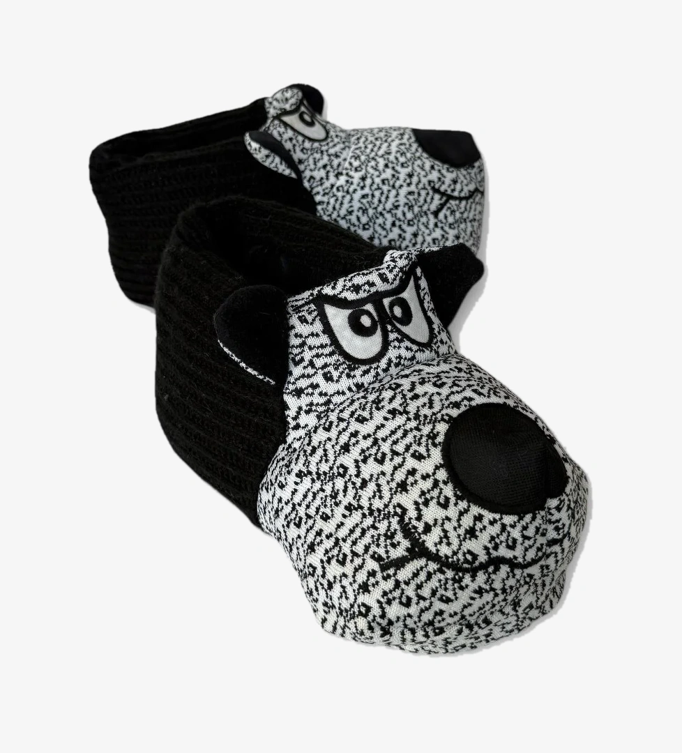 Erkek Örgülü Panduf Ev Botu SİYAH