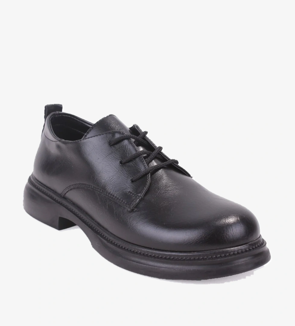 Dagoster DZA07-8892680 Siyah Günlük Bağcıklı Loafer Kadın Ayakkabı model görseli