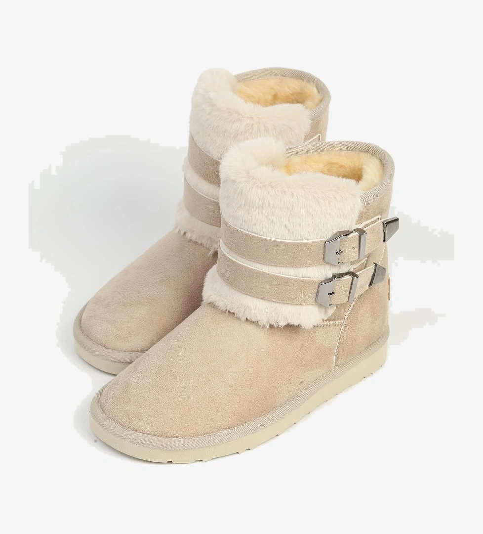 Kadın Bej Tokalı Bot