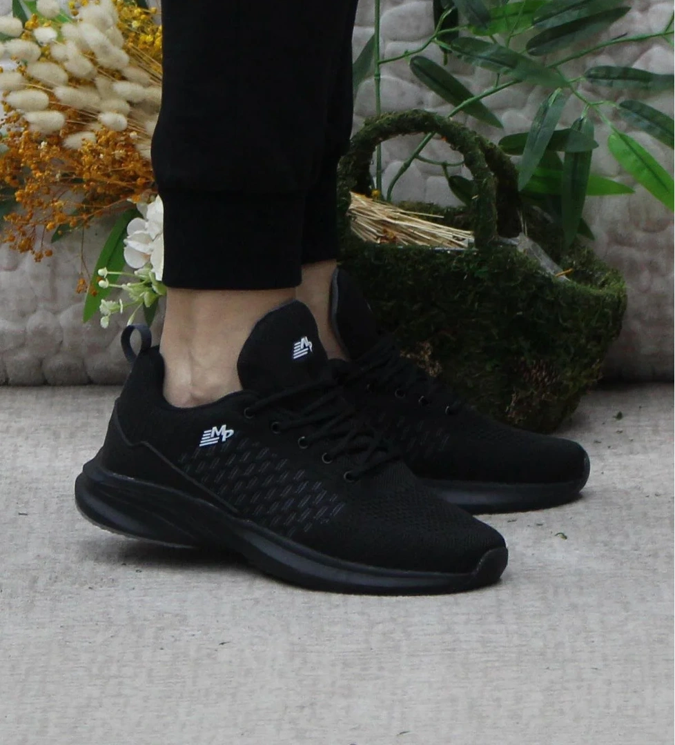 241-1505 Siyah Esnek Rahat Orijinal Ürün Erkek Spor Ayakkabı - Görsel 1