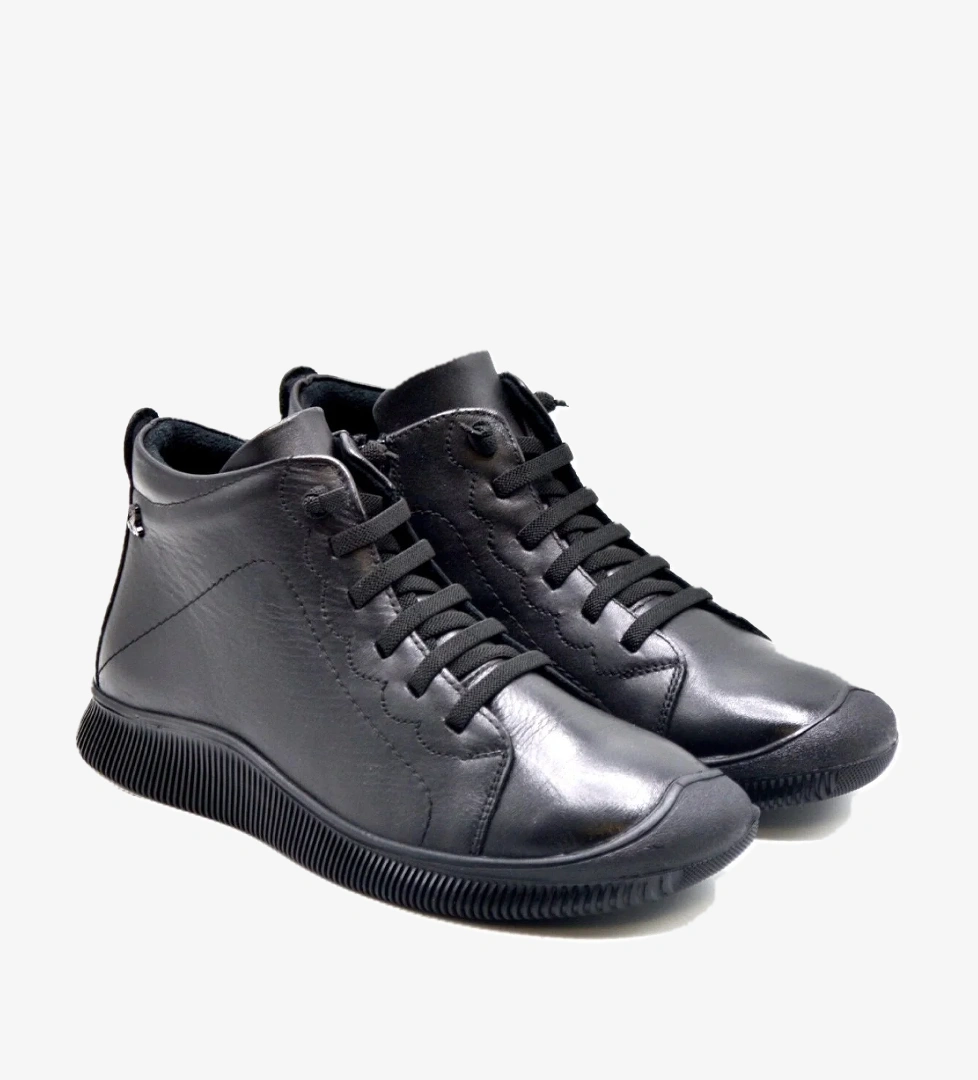 2413553K Kadın Hakiki Deri Topuklu Bot