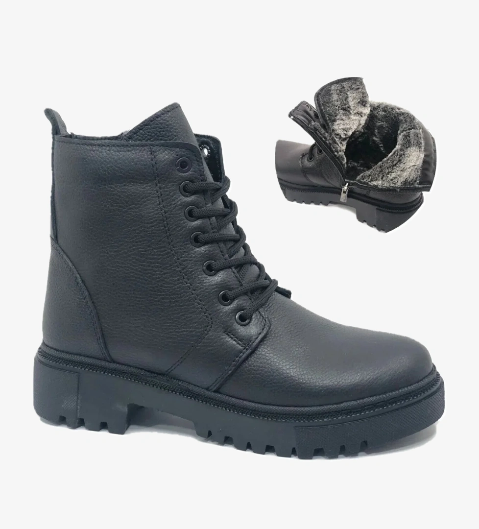 Erdal Koçyiğit Ayakkabı Ek 25 Kadın Hakiki Deri Postal Bot model görseli