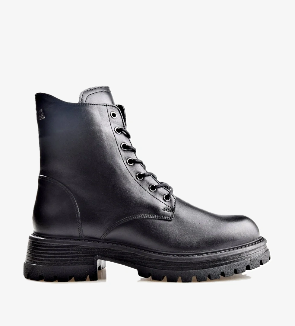 2554650k Kadın Hakiki Deri Bot - Görsel 1