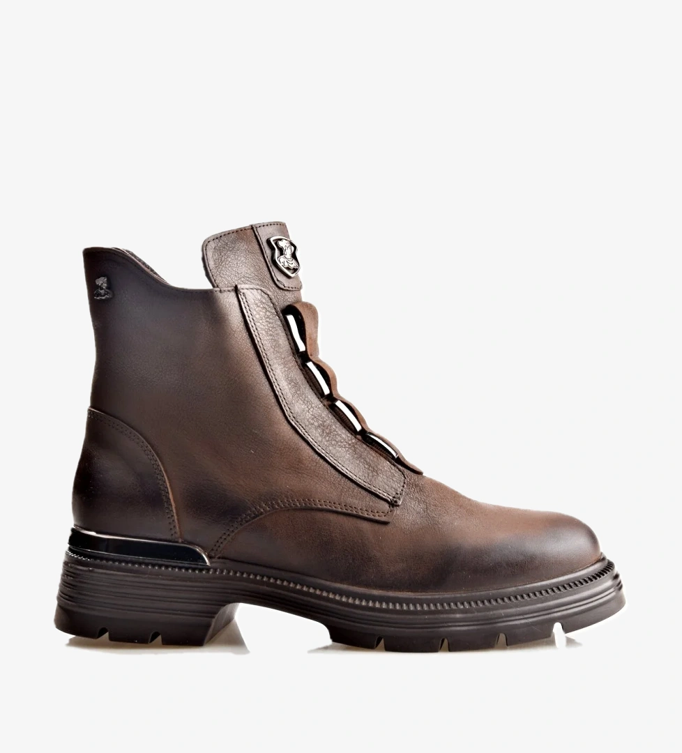 2353524k Kadın Hakiki Deri Bot