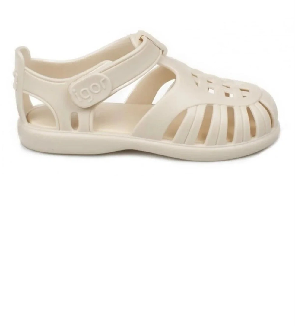 Igor S10271-079 Tobby Solid Çocuk Fildişi Sandalet model görseli