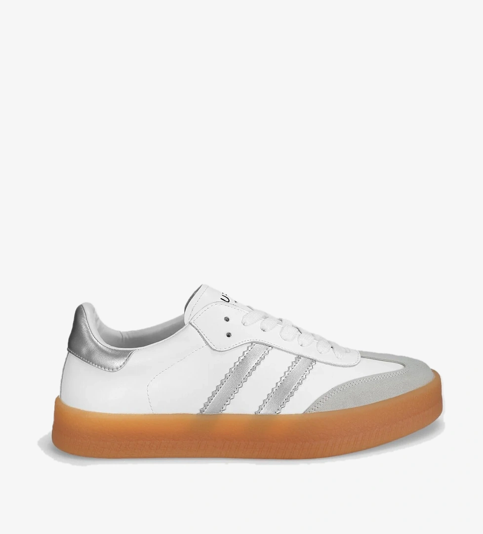 Lufian Davıd Erkek Deri Sneaker Ayakkabı Beyaz model görseli