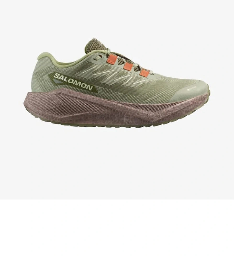 Salomon Aero Blaze 3 Grvl Yeşil Erkek Outdoor Gore-tex Ayakkabı Koşu Ayakkabısı model görseli