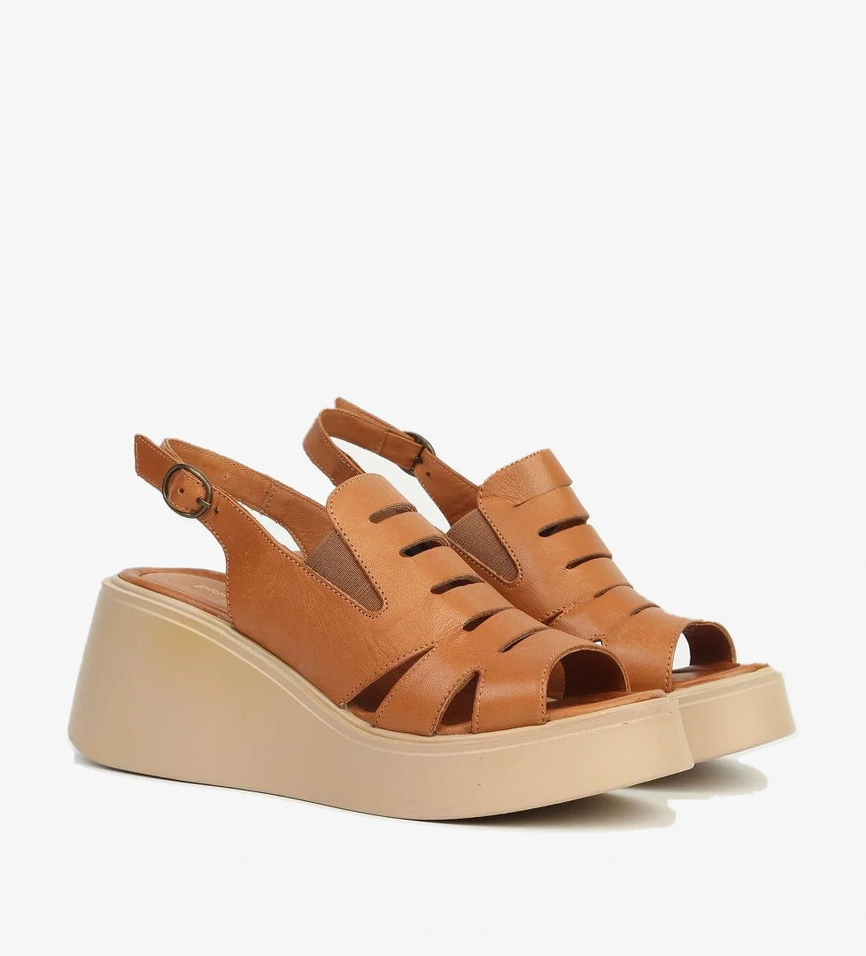 Pierre Cardin Kadın Taba Topuklu Ayakkabı model görseli