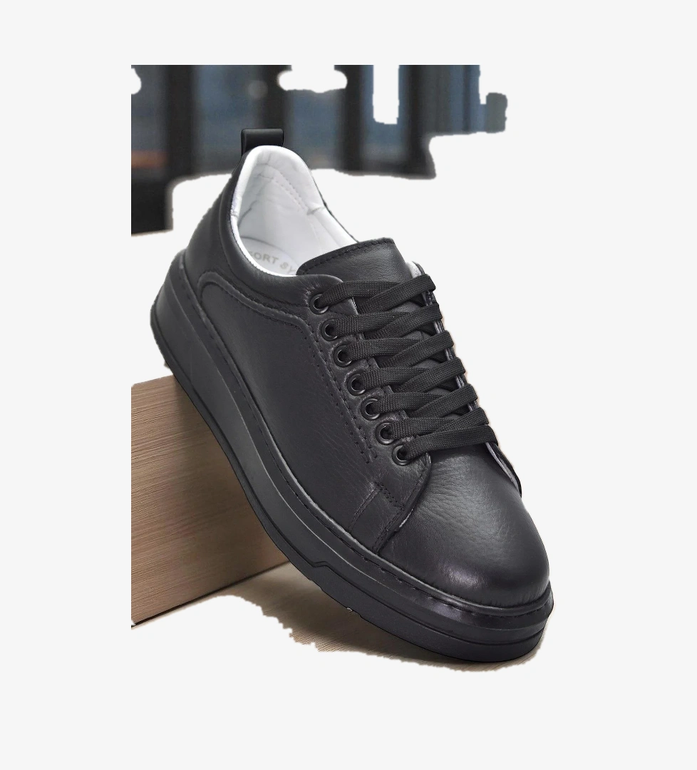 Ispartalılar TAB475 Ortopedik Taban Hakiki Deri Erkek Ayakkabı Casual Günlük Erkek Ayakkabı model görseli