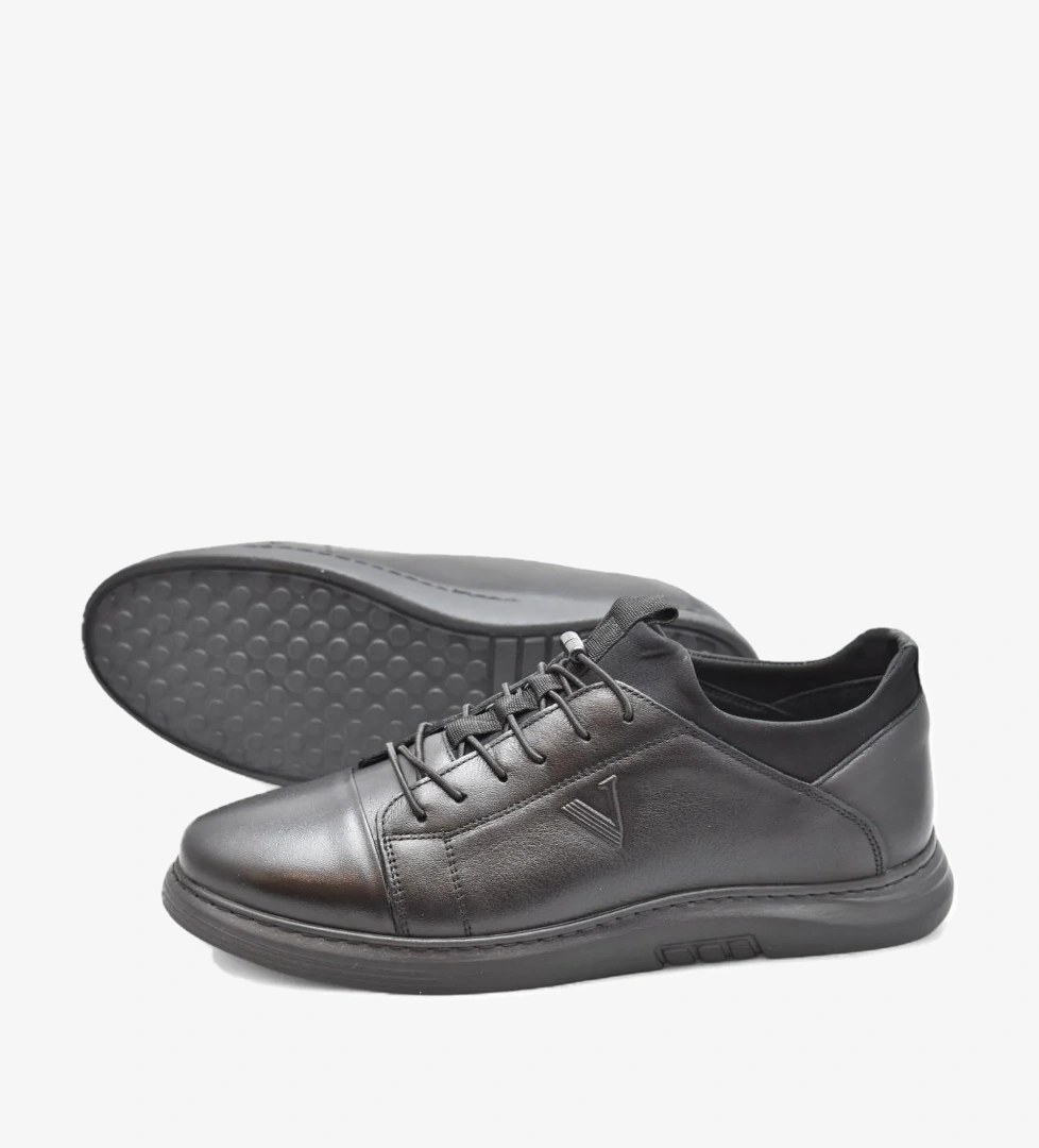 4467 Ortopedik Taban Günlük Hakiki Deri Erkek Ayakkabı Casual Erkek Deri Ayakkabı - Görsel 1