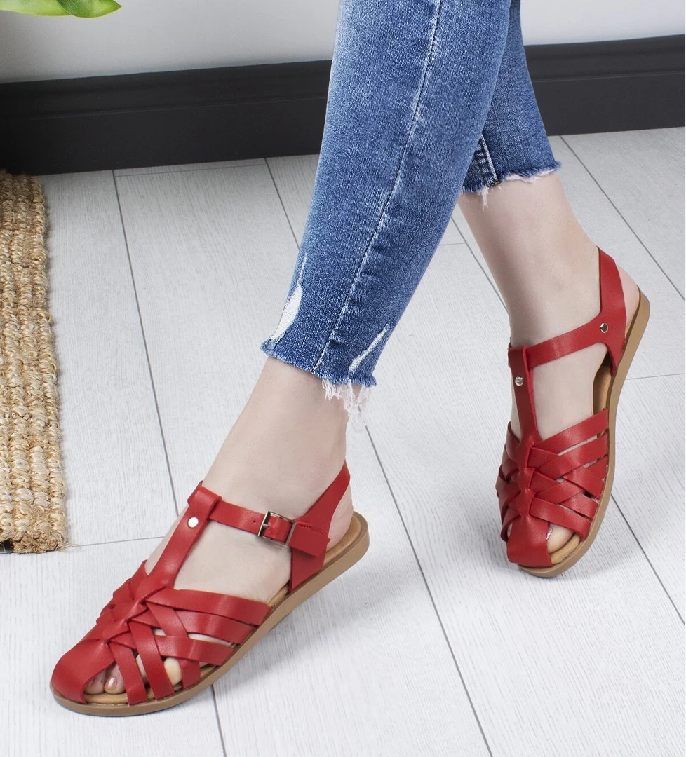 Khayt Jezy Anatomik Ortopedik Günlük Kadın Sandalet model görseli