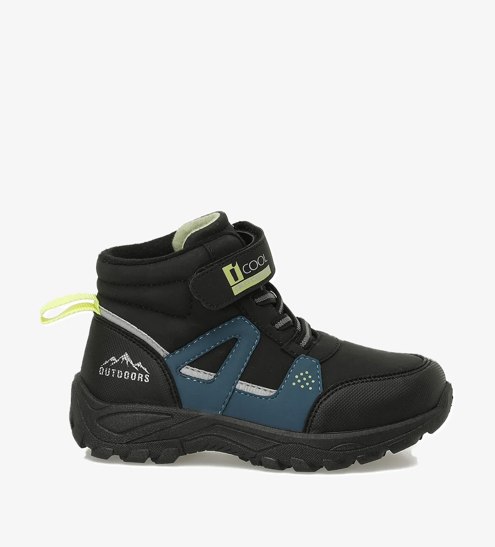 I Cool PAN P 5PR Siyah Erkek Çocuk Outdoor Bot - Görsel 1