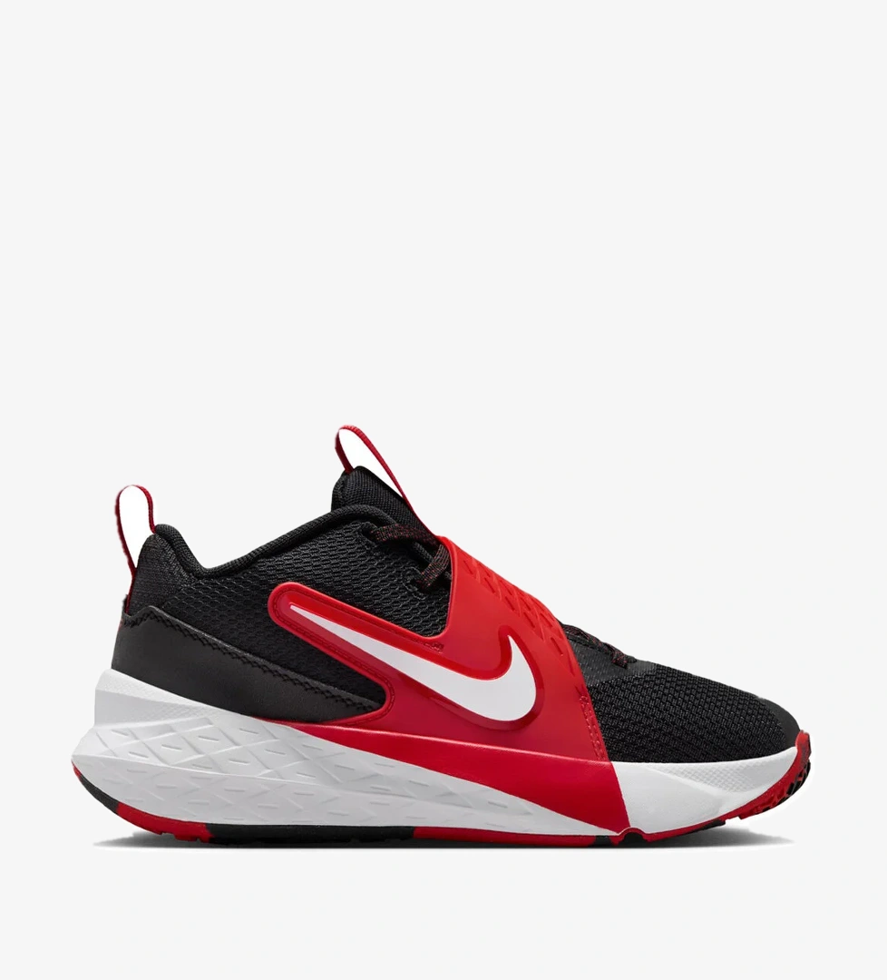 Nike TEAM HUSTLE D 12 (GS) Siyah Unisex Basketbol Ayakkabısı